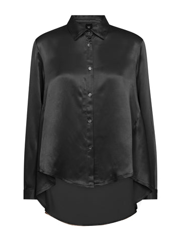 NÜ FLO shirt Hemdblusen Schwarz