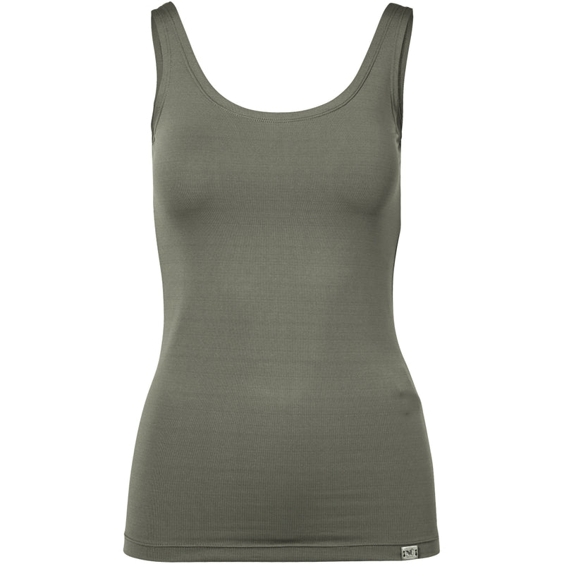 NÜ FOX Oberteil Tops und T-shirts 316 Olive