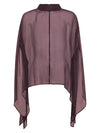 NÜ FRANKIE poncho Ponchos 630 Plum