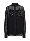 NÜ FRANKIE shirt Hemdblusen Schwarz