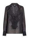 NÜ FRIDA shirt Hemdblusen Schwarz