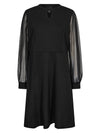 NÜ FRIGGA Kleid Kleider Schwarz