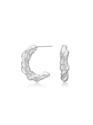 NÜ HIKU Hoops Nr. 3 Jewellery 022 Silver