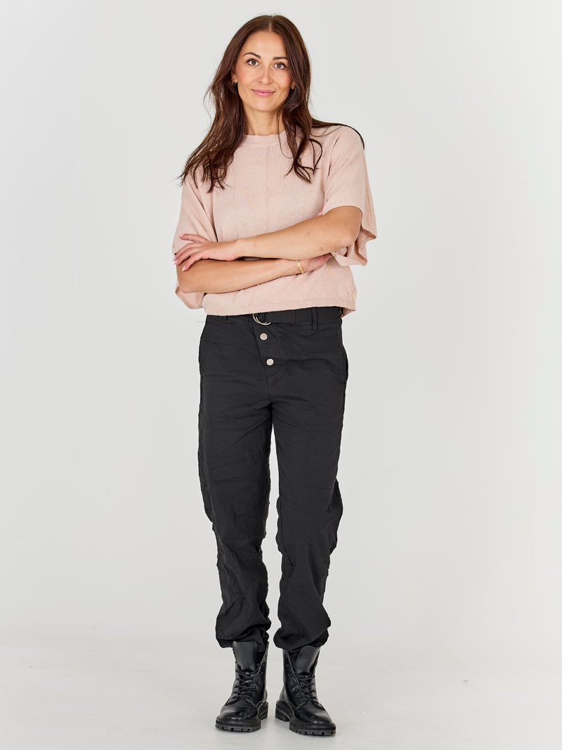 NÜ Jane Hose Trousers Schwarz