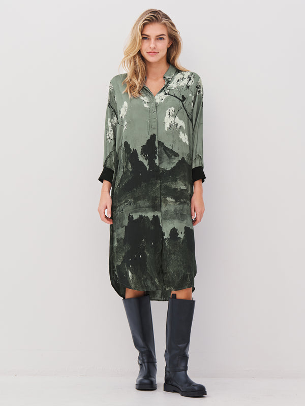 NÜ Kleid ALLI Kleider 393 Army Mix