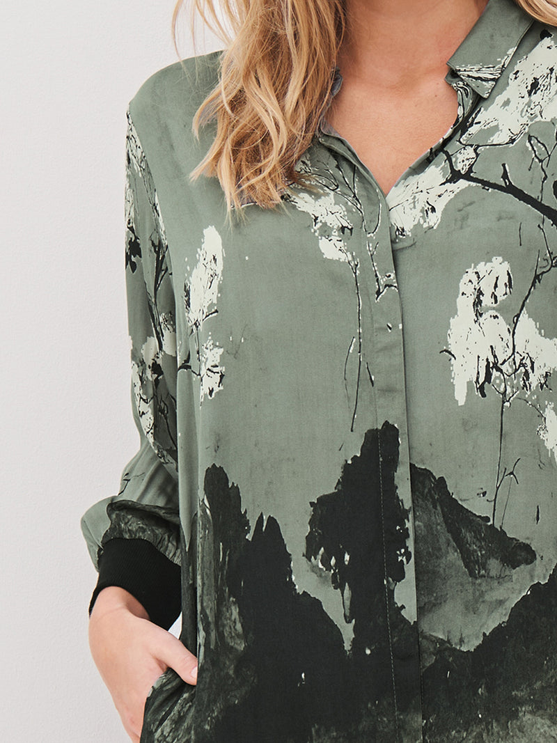 NÜ Kleid ALLI Kleider 393 Army Mix
