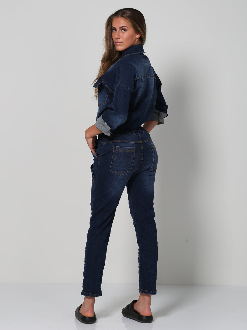 NÜ MARINA Jeanshose Jeans 486 Denim