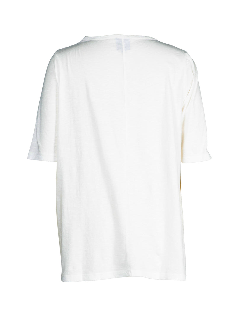 NÜ OAKLEE Oversize T-Shirt Tops und T-shirts 110 Creme