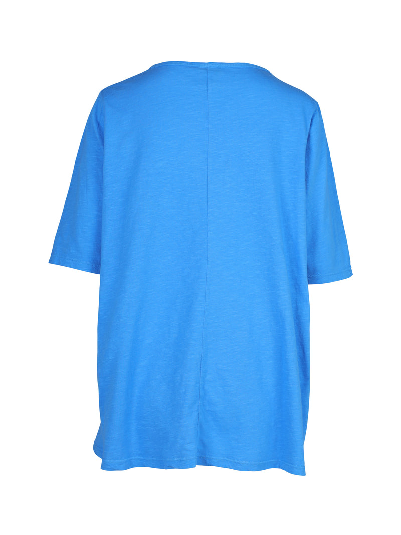NÜ OAKLEE Oversize T-Shirt Tops und T-shirts 485 Electric blue