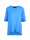 NÜ OAKLEE Oversize T-Shirt Tops und T-shirts 485 Electric blue