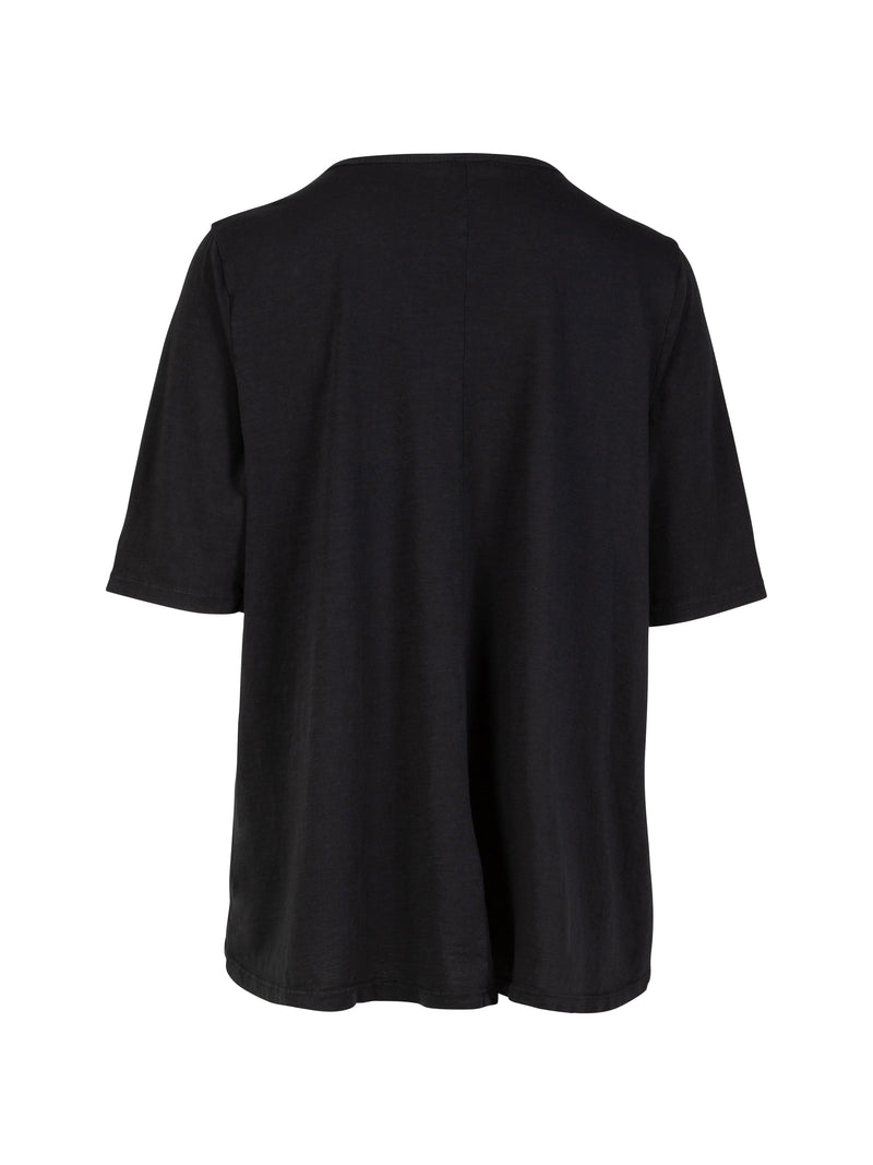 NÜ OAKLEE Oversize T-Shirt Tops und T-shirts Schwarz