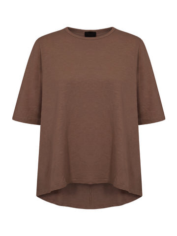 NÜ OAKLEE t-shirt Tops und T-shirts 289 Brown