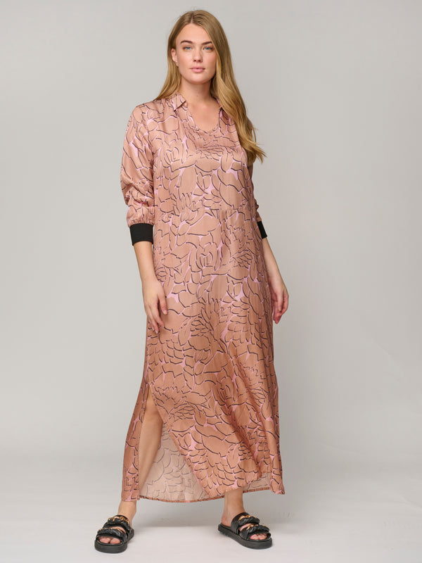 NÜ ODESSA Kleid Kleider 649 Terracotta Dust mix