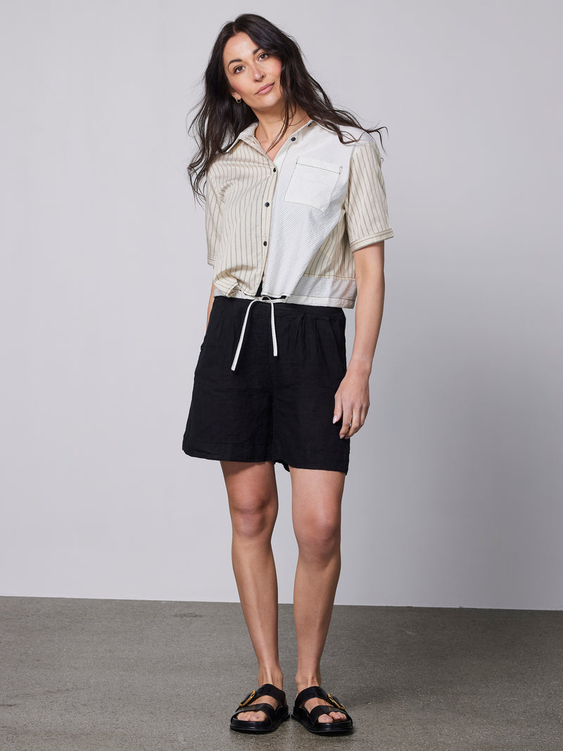 NÜ POLETTE Shorts Shorts Schwarz