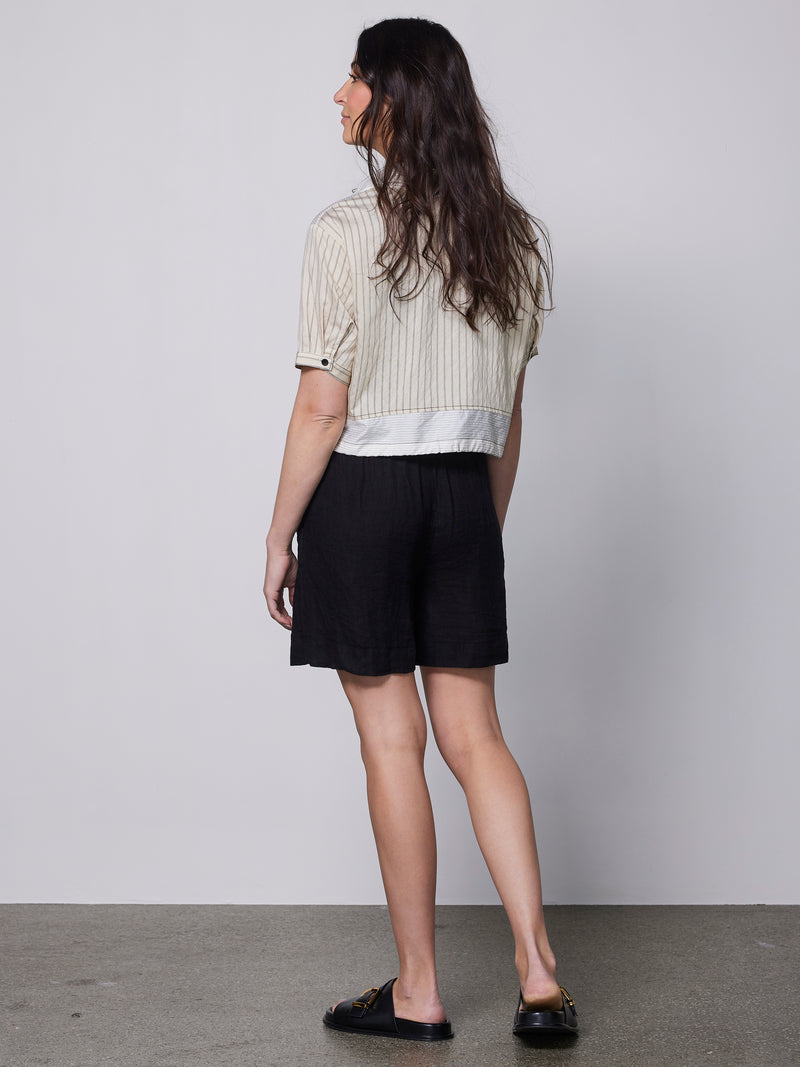 NÜ POLETTE Shorts Shorts Schwarz