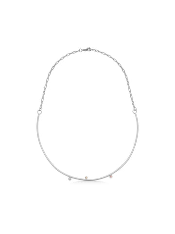 NÜ Planets No. 1 Halskette Jewellery 022 Silver