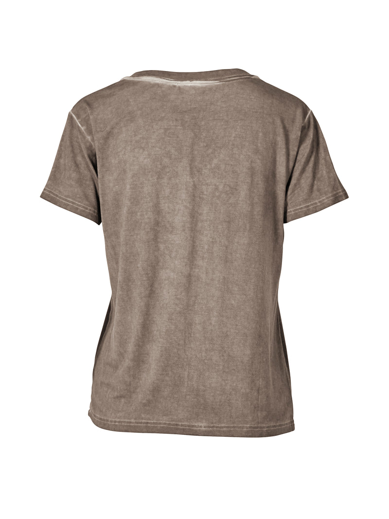 NÜ RUTH T-Shirt Tops und T-shirts 230 Mud