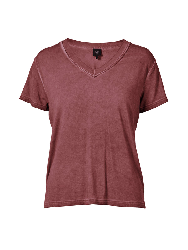 NÜ RUTH T-Shirt Tops und T-shirts 685 Berry red