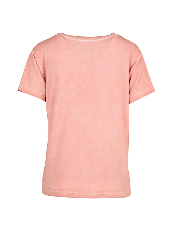 NÜ TENNA T-Shirt mit V-Ausschnitt Tops und T-shirts 652 soft blush