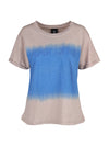 NÜ TIANNA T-Shirt mit Dip-Dye Optik Tops und T-shirts 434 Fresh Blue mix