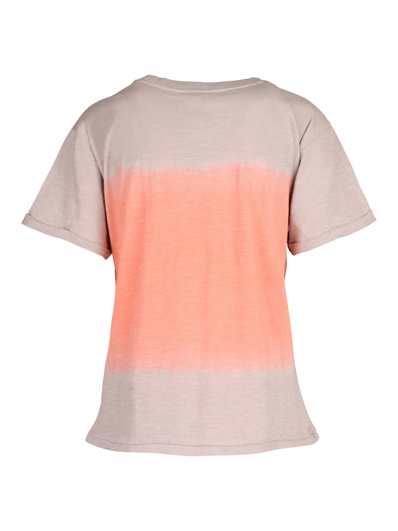 NÜ TIANNA T-Shirt mit Dip-Dye Optik Tops und T-shirts 652 Soft blush mix