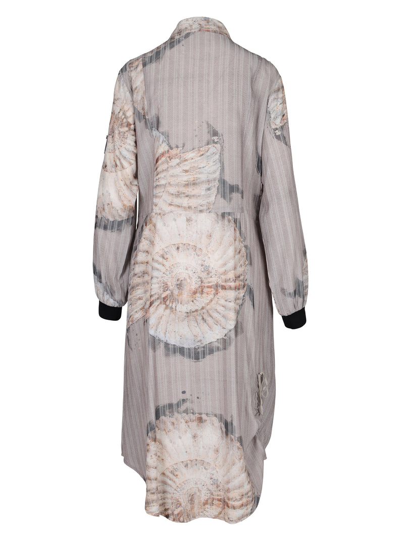 NÜ TIA Kleid mit Fossilien Kleider 125 Seasand mix