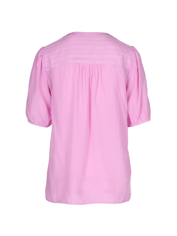 NÜ TIPPIE Top mit Streifendetails Tops und T-shirts 634 Pink Mist