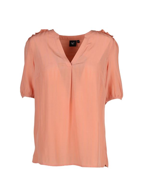 NÜ TIPPIE Top mit Streifendetails Tops und T-shirts 652 soft blush
