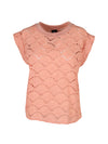 NÜ TITICA Top mit Lochmuster Tops und T-shirts 652 soft blush