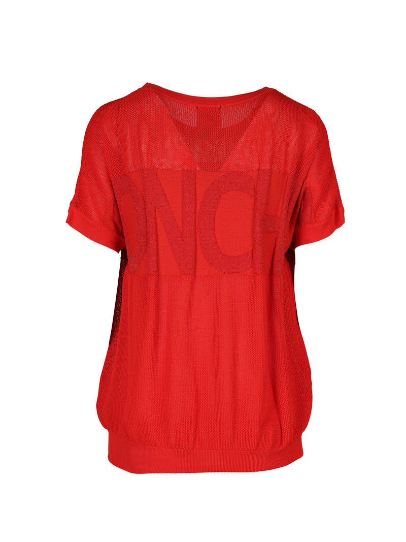 NÜ TOPSY Top mit Text Tops und T-shirts 627 Bright red