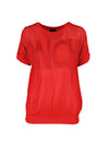 NÜ TOPSY Top mit Text Tops und T-shirts 627 Bright red
