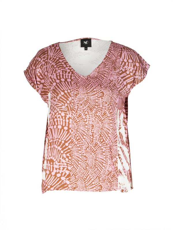 NÜ UBINE T-Shirt Blusen 635 Pink mix