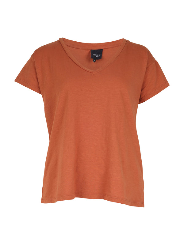 NÜ UMAY T-Shirt Tops und T-shirts 286 Mocca Mousse