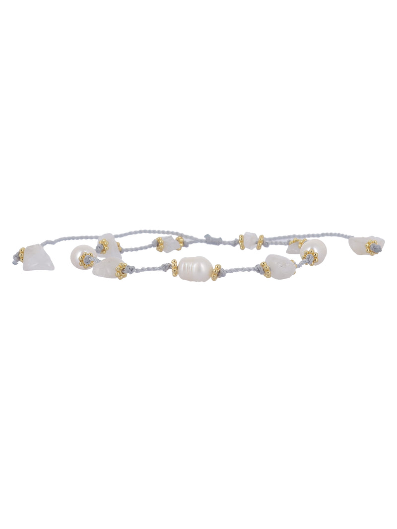 NÜ Ubud Armband Accessories 110 creme mix