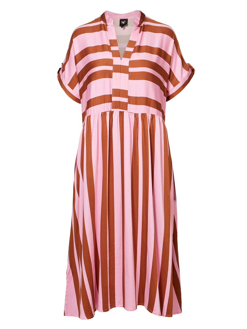 NÜ Una Kleid Kleider 635 Pink mix