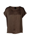 NÜ VALINA Bluse Blusen 224 Dark Brown