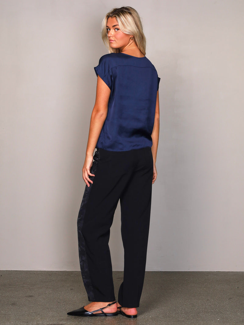 NÜ VALINA Bluse Blusen 482 Classic Navy