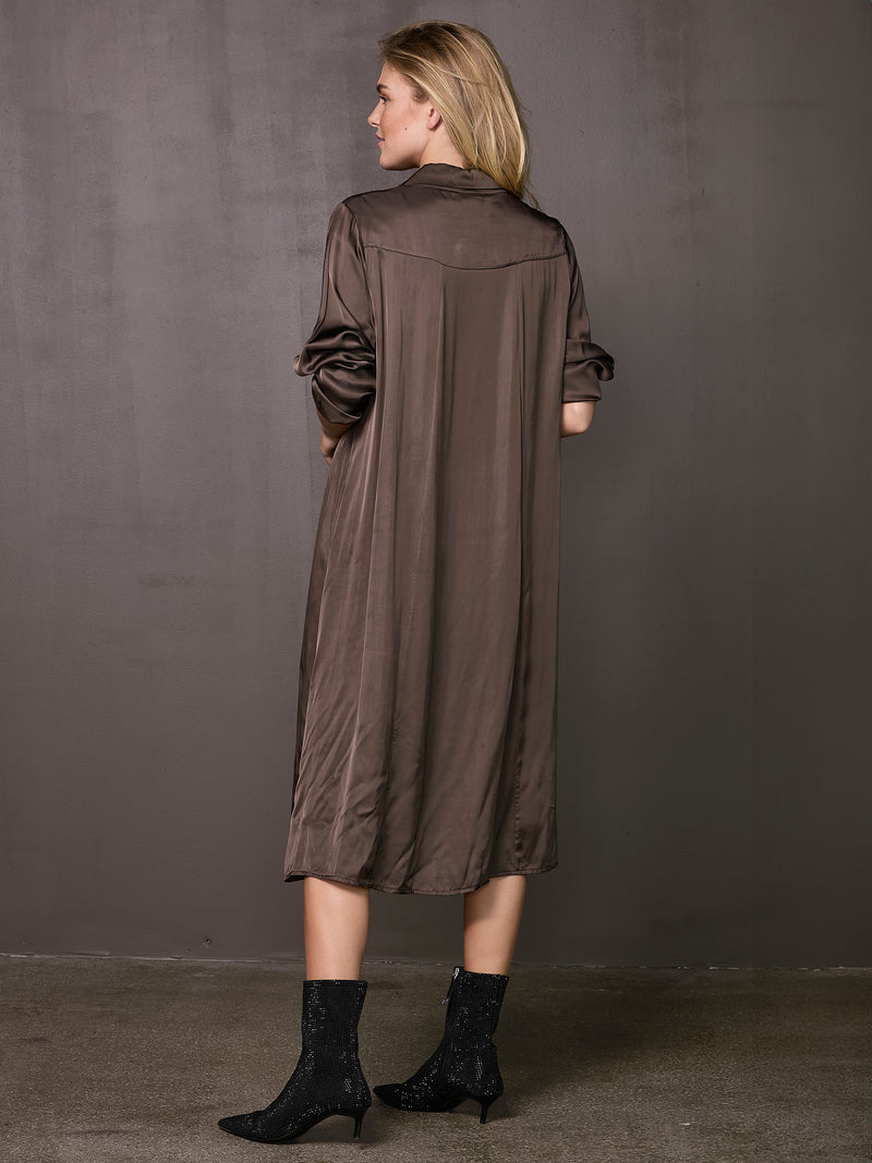 NÜ VALINA Kleid Kleider 224 Dark Brown