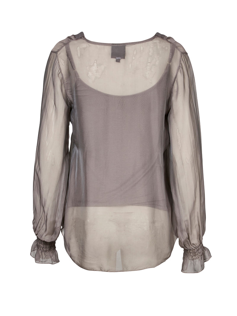 NÜ VANINA Bluse Blusen 901 Grey