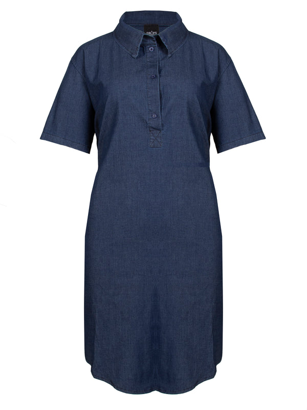 NÜ VELA Kleid Kleider 486 Denim