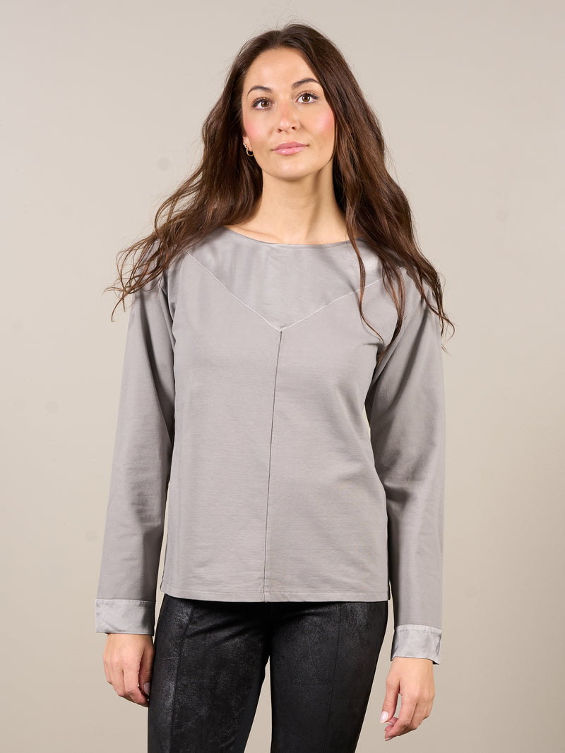 NÜ VELMA Bluse Blusen 901 Grey