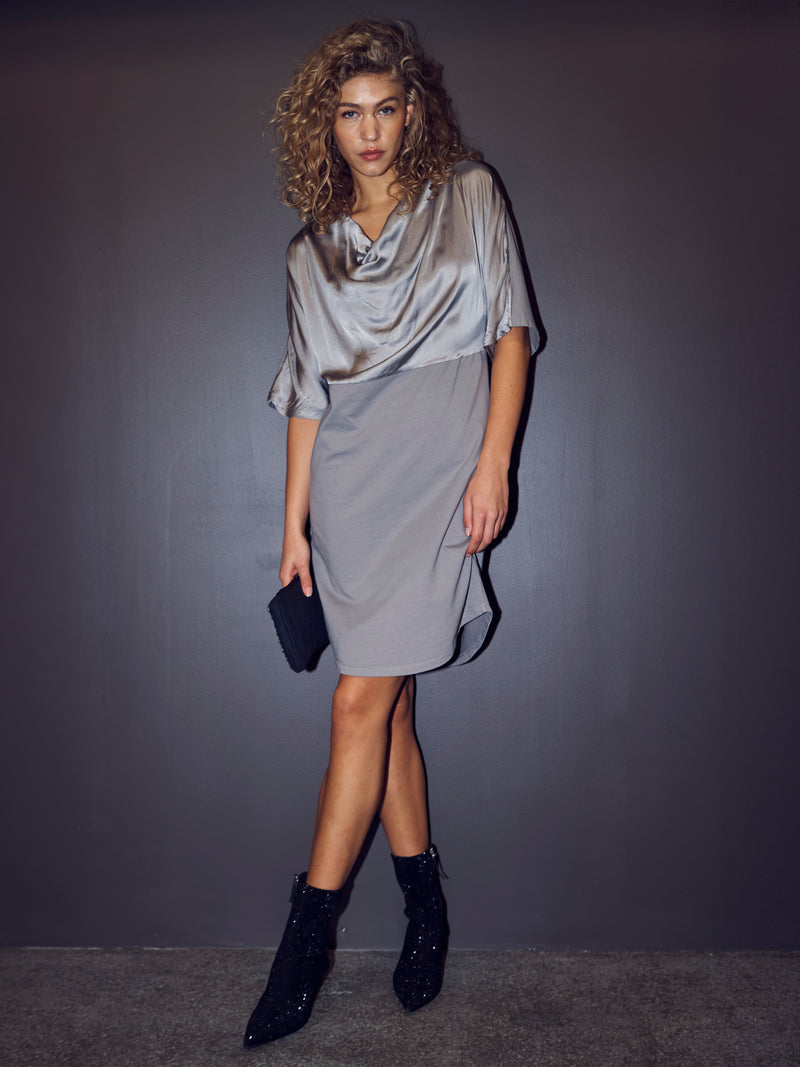 NÜ VELMA Kleid Kleider 901 Grey