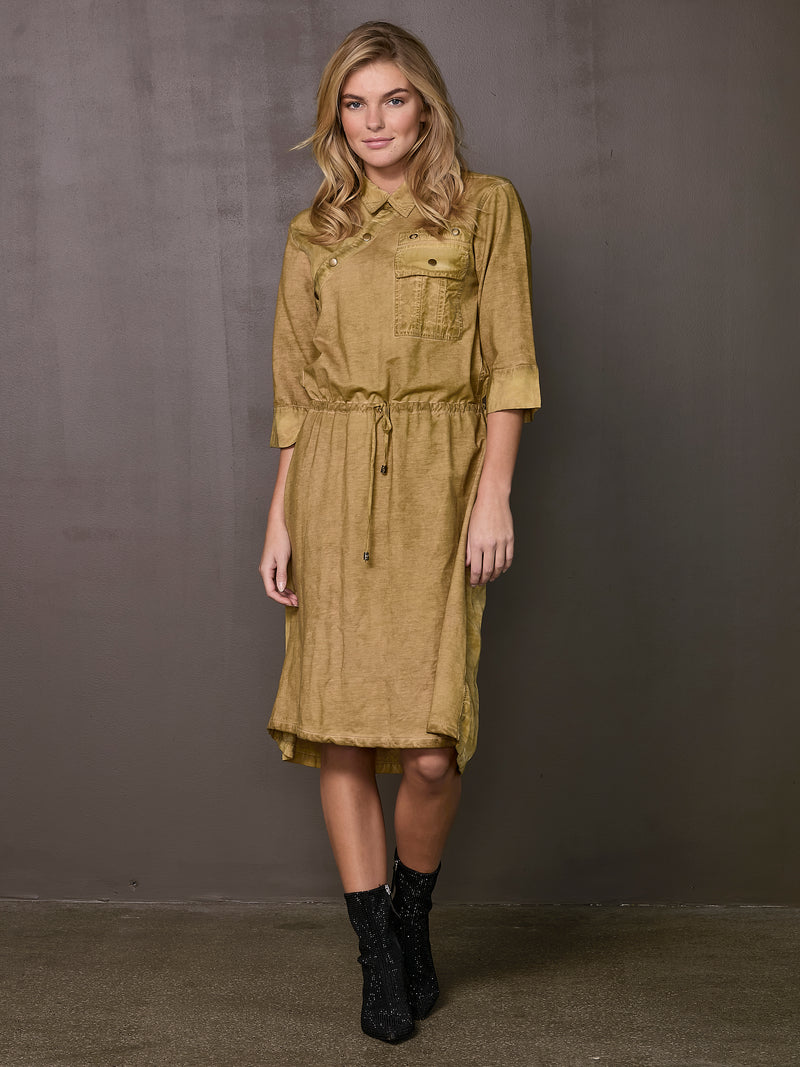 NÜ VERONA Kleid Kleider 365 Ochre