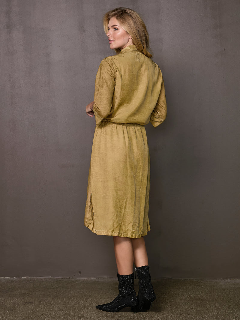 NÜ VERONA Kleid Kleider 365 Ochre