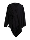NÜ VIA Poncho Ponchos Schwarz