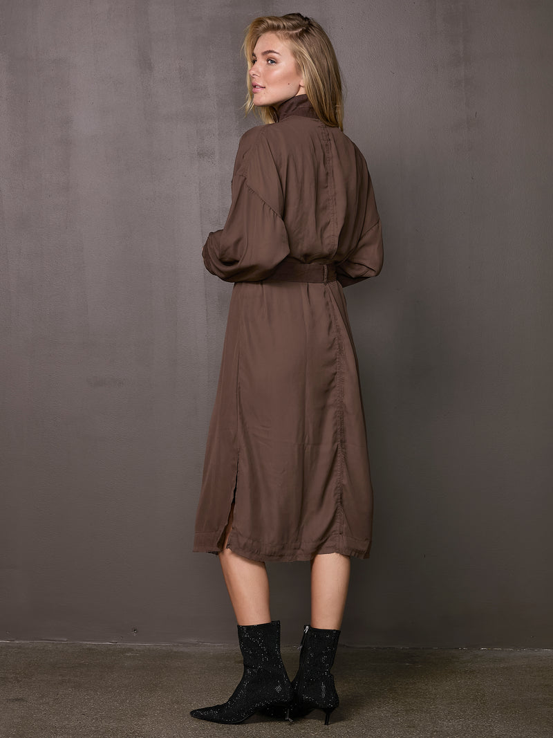 NÜ VIBEKE Kleid Kleider 224 Dark Brown