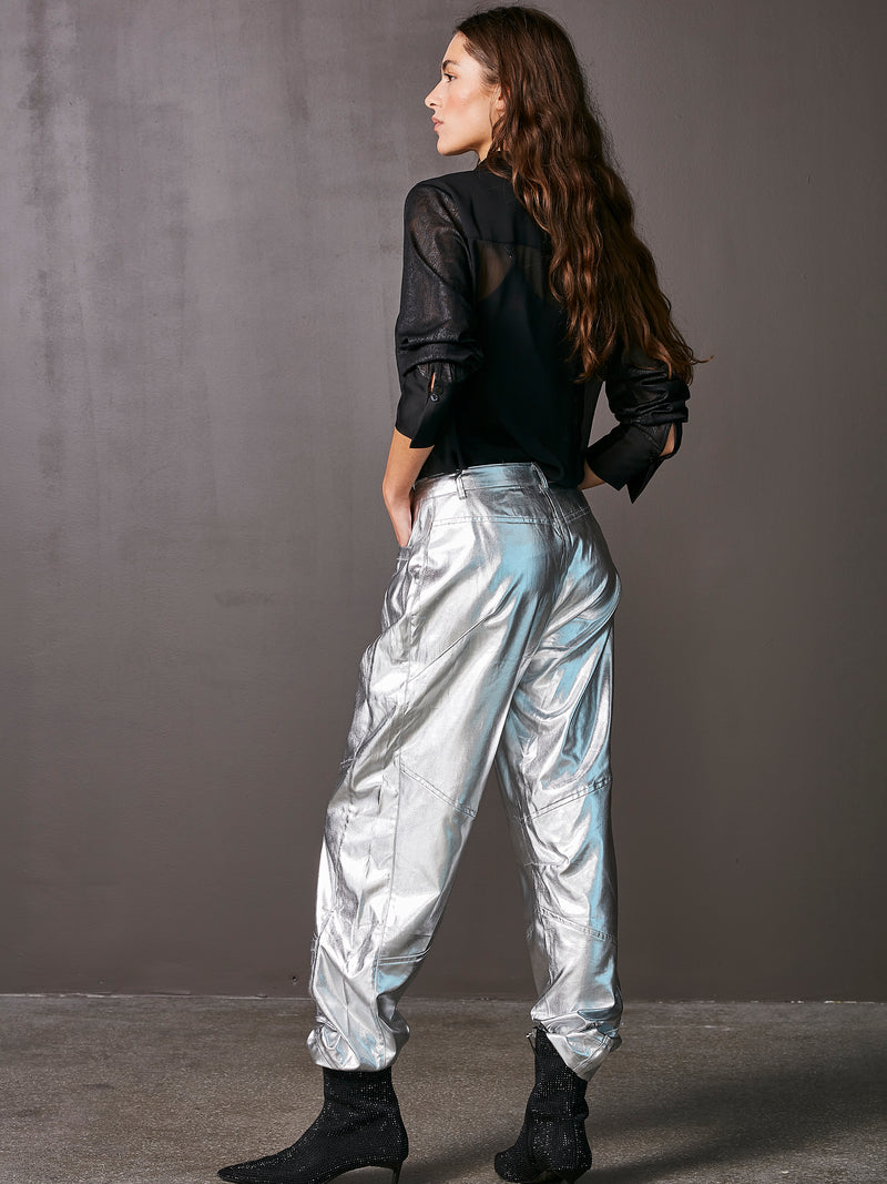 NÜ VIOL Hose Hosen 022 Silver