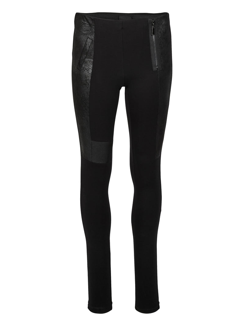 NÜ XINI Leggings Leggings Schwarz