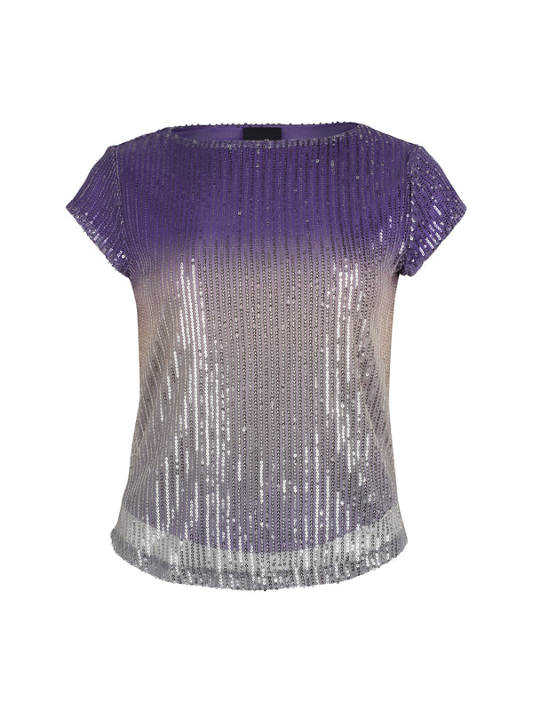 NÜ XUE Oberteil Tops und T-shirts 703 Pale Purple mix