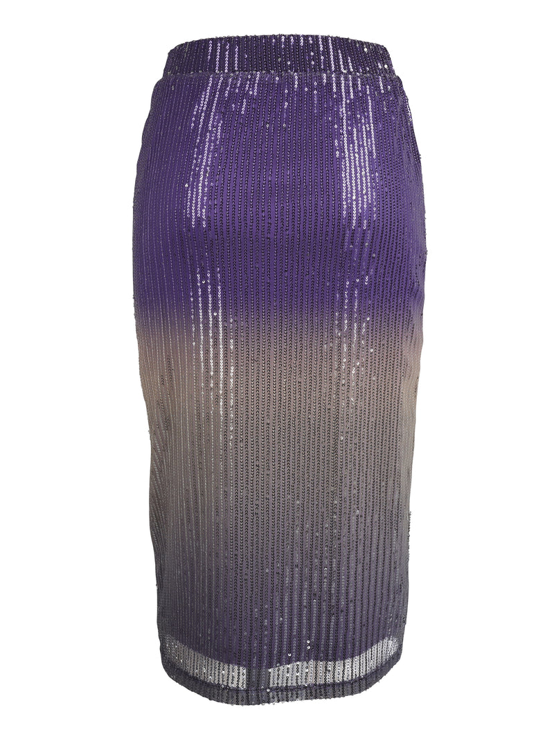 NÜ XUE Rock Röcke 703 Pale Purple mix